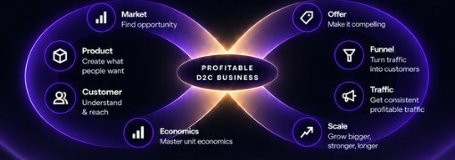 Connected D2C business system