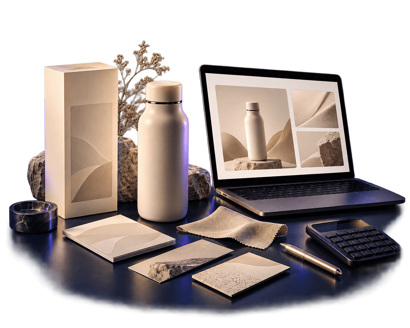 Ecommerce product, offer, store and business numbers workspace